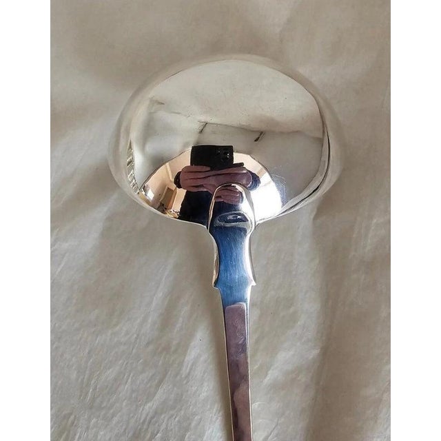 George IV Sterling Silver Griffin Crest Soup Ladle, 1829 For Sale - Image 13 of 18