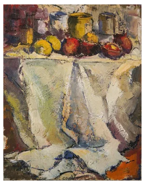 Ernest Julien Malla, Still Life, Late 20th Century, Oil on Canvas