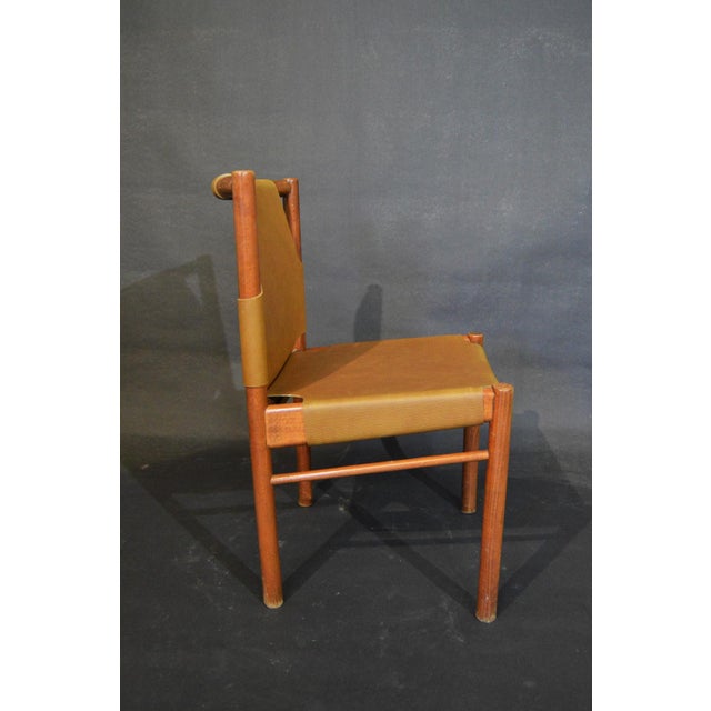 Dining Chairs by Janez Lajovic for Hotel Prisank and Ski Resort Kranjska Gora, 1962, Set of 4 For Sale - Image 11 of 15