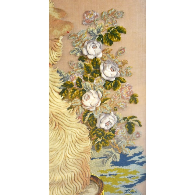 19th Century English Victorian Rosewood Fire Screen For Sale - Image 16 of 18