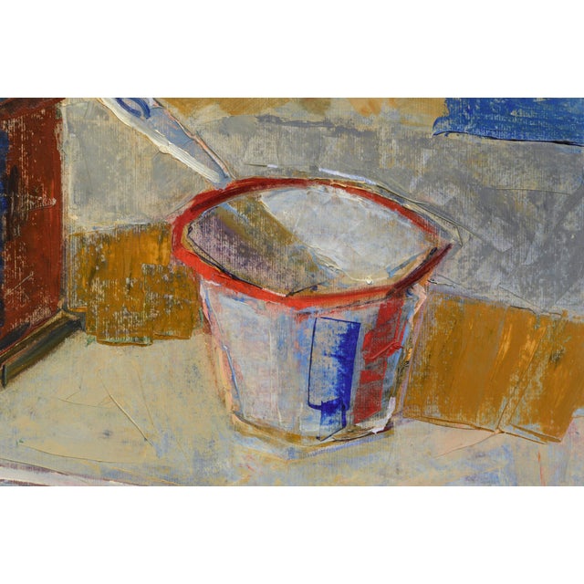 1950s "Nature Morte" Paris School Still-Life With Coffee Grinder Mill by Maurice Blond For Sale - Image 5 of 11