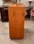 Mid Century Modern Teak Folding Bar With Red Interior For Sale - Image 9 of 14