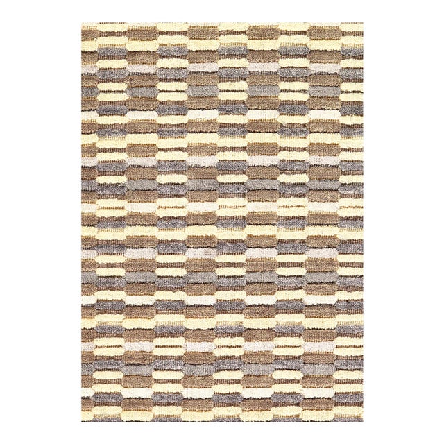 Pasargad DC Modern Collection. Hand-knotted rug made of bamboo silk. Very soft and comfortable rug. From India. This rug...