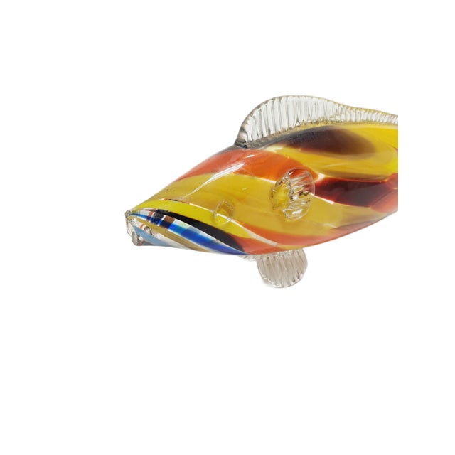 Fish Glass Figurine, Poland, 1960s For Sale - Image 12 of 15