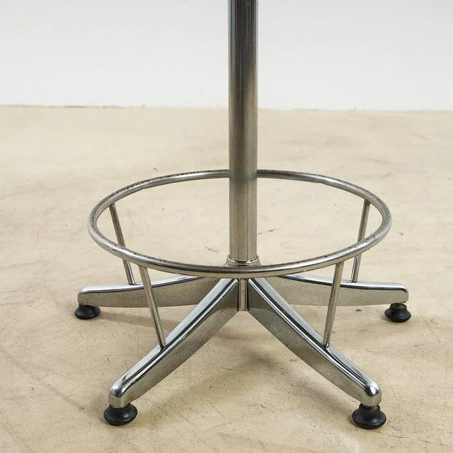 Chromed Swivel Stool, 1970s For Sale - Image 3 of 6