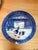 Mid-Century Modern Pair of Vintage Royal Copenhagen Annual Christmas Plates, 1969 & 1972 Danish Blue & White Porcelain Wall Plates For Sale - Image 3 of 11