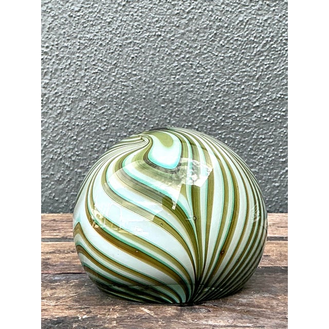 Vintage Italian Murano Sphere For Sale - Image 4 of 12