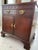 Here we have a beautiful pair of Georgian or Chippendale style nightstands or side tables. These are made of mahogany in...