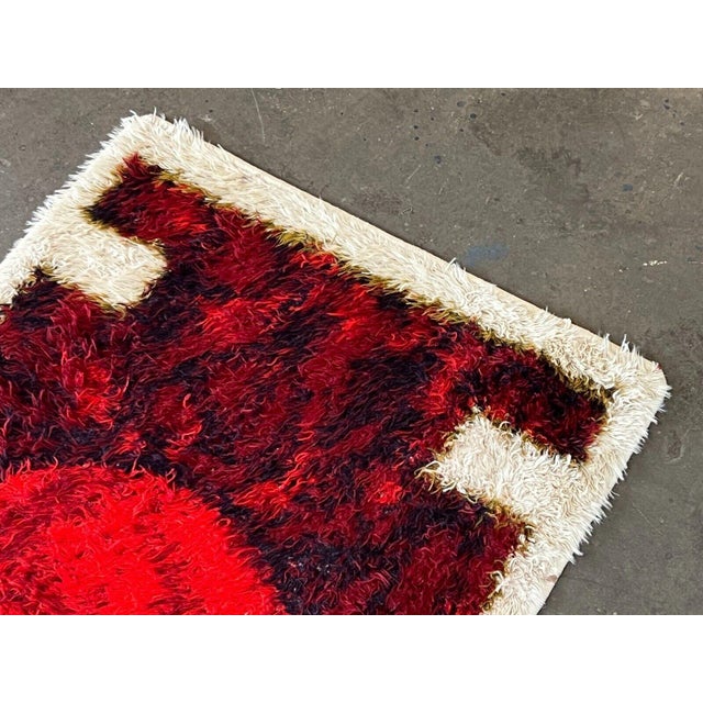 Danish Space Age Runner Rug by Hojer Export, 1960s For Sale - Image 15 of 18