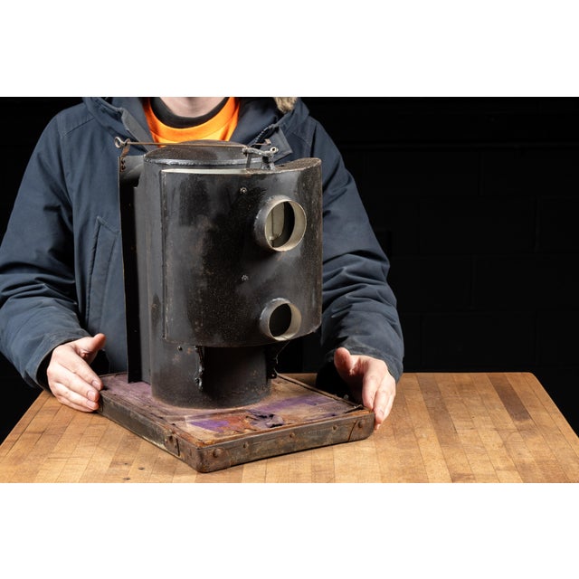 Antique Cast Iron Waterbury Seemless Furnace Salesman Sample For Sale - Image 4 of 12