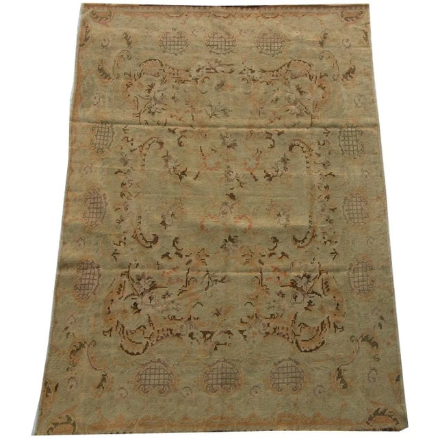 Early 20th Century Early 20th Century Antique Abstract Bessarabian Kilim Rug For Sale - Image 5 of 9