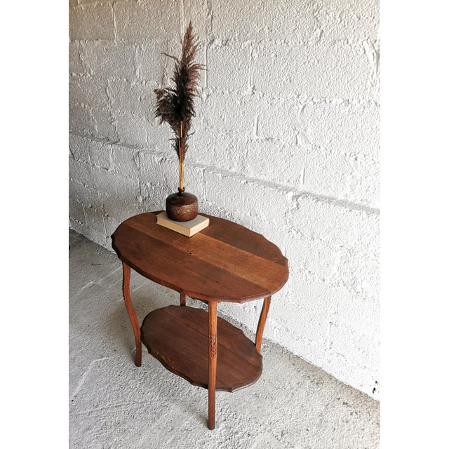 Antique Console Table with Drawer, Belgium, 1900s For Sale - Image 5 of 13