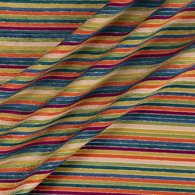 Contemporary Materialworks by Hable Expression Performance Chenille in Carnival For Sale - Image 3 of 5