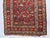 Antique Kurdish with Flower Border Variations of Reds Rug 3.9 x 5.10 For Sale - Image 4 of 10