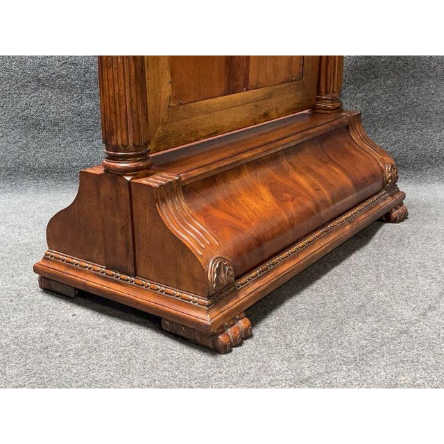 Mahogany Full Size Floor Mirror For Sale In San Diego - Image 6 of 10