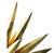 Hand-Crafted Brass Palm Leaf Sconce For Sale - Image 4 of 10
