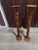 Late 20th Century Hollywood Regency Style Faux-Bamboo Floor Candlesticks. For Sale - Image 6 of 7