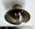 Italian flush mount with smoky Murano glass shade and solid brass frame in polished nickel finish / Made in Italy Designed...