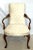 This classic George I mahogany arm chair is in pristine condition. It has been newly re-upholstered with an antique white...