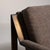 19th Century France Mid-century Modern Taupe Brass Armchair For Sale - Image 10 of 11