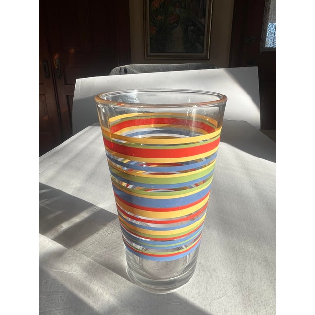 Mid-Century Modern Set of 3 Mamba Fiesta Glassware by Libby, 1970s For Sale - Image 3 of 3