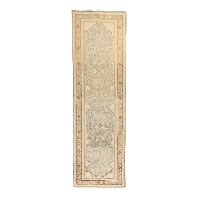 Antique Zabihi Collection Persian Serab Runner - 3'5" x 12' For Sale