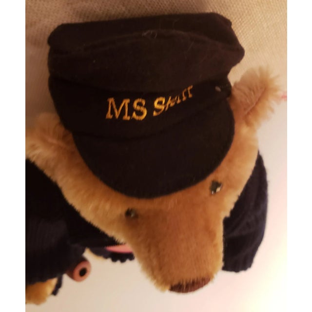 Textile Late 20th Century Steiff Collectible Teddy Bear-Fischer For Sale - Image 7 of 10