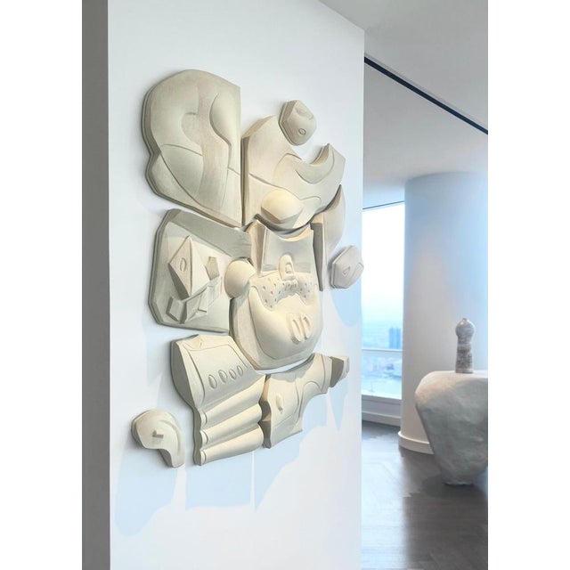 Contemporary ST Tropez Mural by Olivia Cognet For Sale - Image 3 of 7