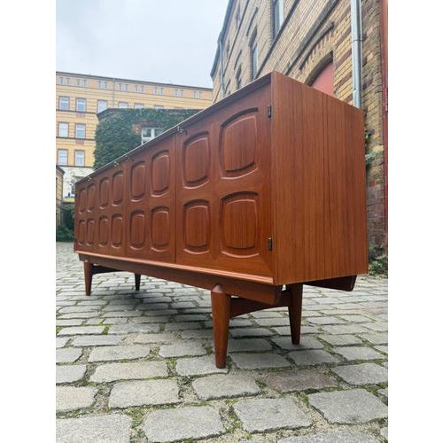 A masterpiece of Norwegian mid-century design: the iconic Frithjof sideboard, crafted from exquisite teak by the renowned...
