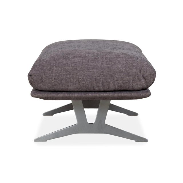 Francis Ottoman in Grey Fabric from Koinor For Sale - Image 10 of 13