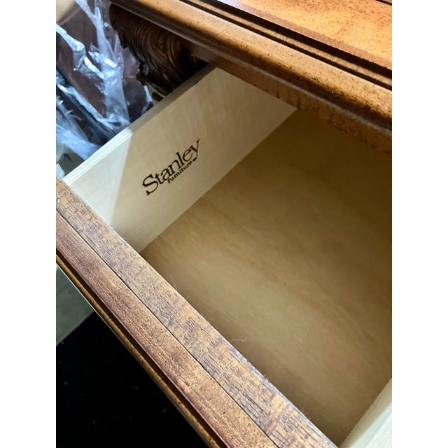 Brown # Stanley Furniture Server / Buffet Cabinet For Sale - Image 8 of 11