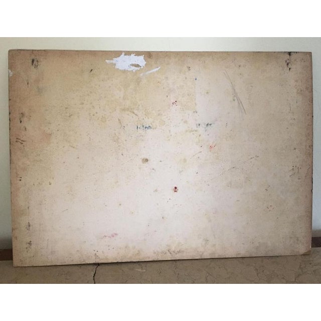 Ermete Lancini, Abstract Composition, 1960, Painting For Sale - Image 16 of 18