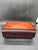 VIntage faux tortoise shell lucite jewelry box, Made in Hong Kong
