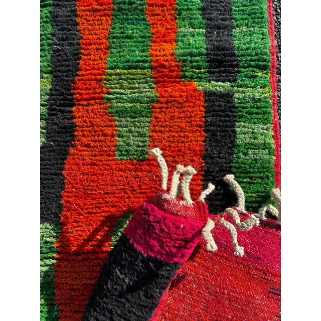 Moroccan Artist Moroccan Runner Boujad Rug For Sale - Image 4 of 7