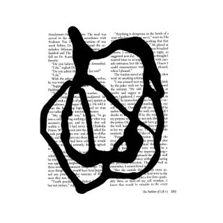 Black & White Abstractions Series No. 8 – Fine Art Print For Sale