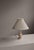 An elegant and exceptionally refined Swedish Grace porcelain table lamp designed by Louise Adelborg, dating to 1926. This...