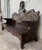 Early 20th Century Spanish Polychromed Hand Carved Oak Settee For Sale In Miami - Image 6 of 10