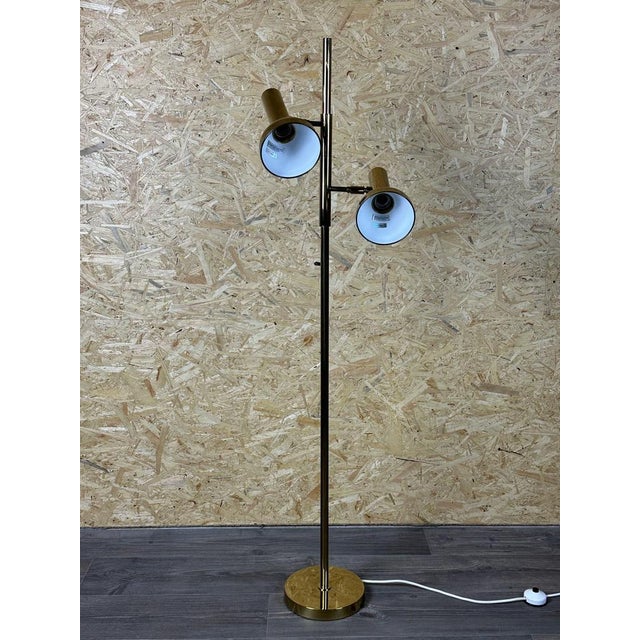 60s 70s 2-bulb adjustable floor lamp by Cosack Leuchten Germany Object: floor lamp Manufacturer: Cosack Condition: good -...