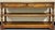 Very nice traditional solid oak console / sofa table by Pennsylvania House. Two dovetailed drawers with brass hardware for...