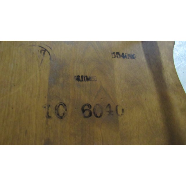 1980s 1980s Ethan Allen Maple Winsor Chair Farmhouse For Sale - Image 5 of 6