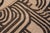Mesmerizingly Captivating Oversized Black and White Art Deco Hollywood Regency Style Modern Area Rug, Country of Origin:...