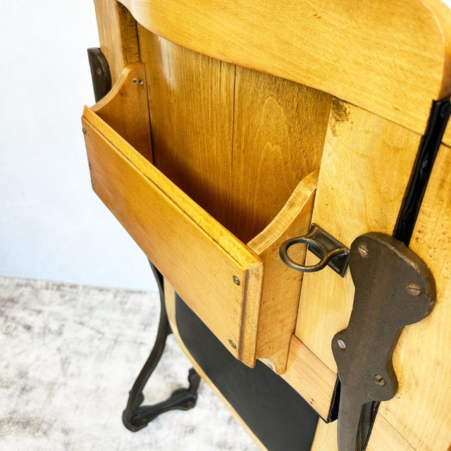 Cast Iron and Bentwood Cinema Seats, 1930s For Sale - Image 13 of 16