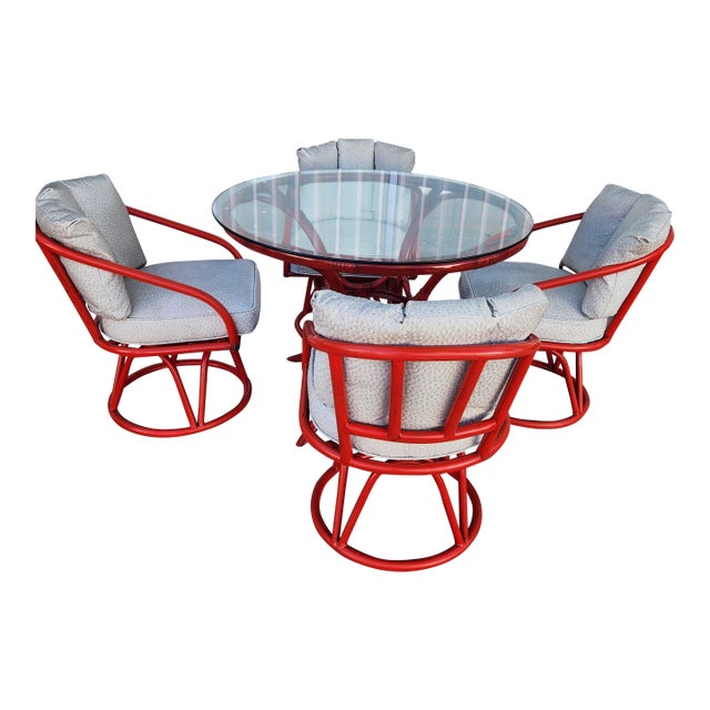 1950's Patio Table With Chairs For Sale