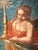 Spanish 17th Century Large Oil Painting - Jesus Savior of Man For Sale - Image 3 of 4