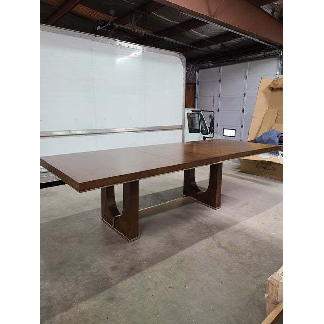 Thomasville Furniture Retrospect Tamar Pedestal Dining Table Chairish