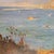Rene Charles Edmond His, View of the Villefranche Coast, 1903, Oil on Cardboard, Framed For Sale - Image 6 of 16