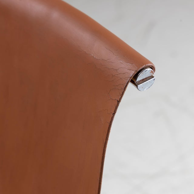 T-Chair by Katavolos, Kelley and Littell for Icf De Padua, 1960s, Set of 6 For Sale - Image 13 of 14