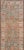 Textile Fine Antique Persian Malayer Runner in Soft Tones of Blue and Orange 2'10 X 13'8 For Sale - Image 7 of 11