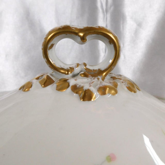 Late 18th Century Late 18th Century William Guerin Limoges Covered Casserole Dish Is Gue5 For Sale - Image 5 of 9