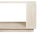 Modern Imperial Grove Outdoor Solid Teak Wood, Natural Look Coffee Table For Sale - Image 3 of 8